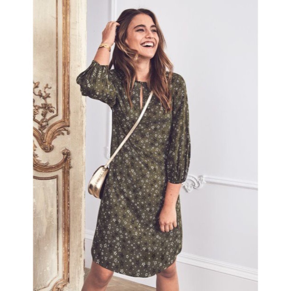 Boden Vanessa Sketchy Stars Shirt Dress